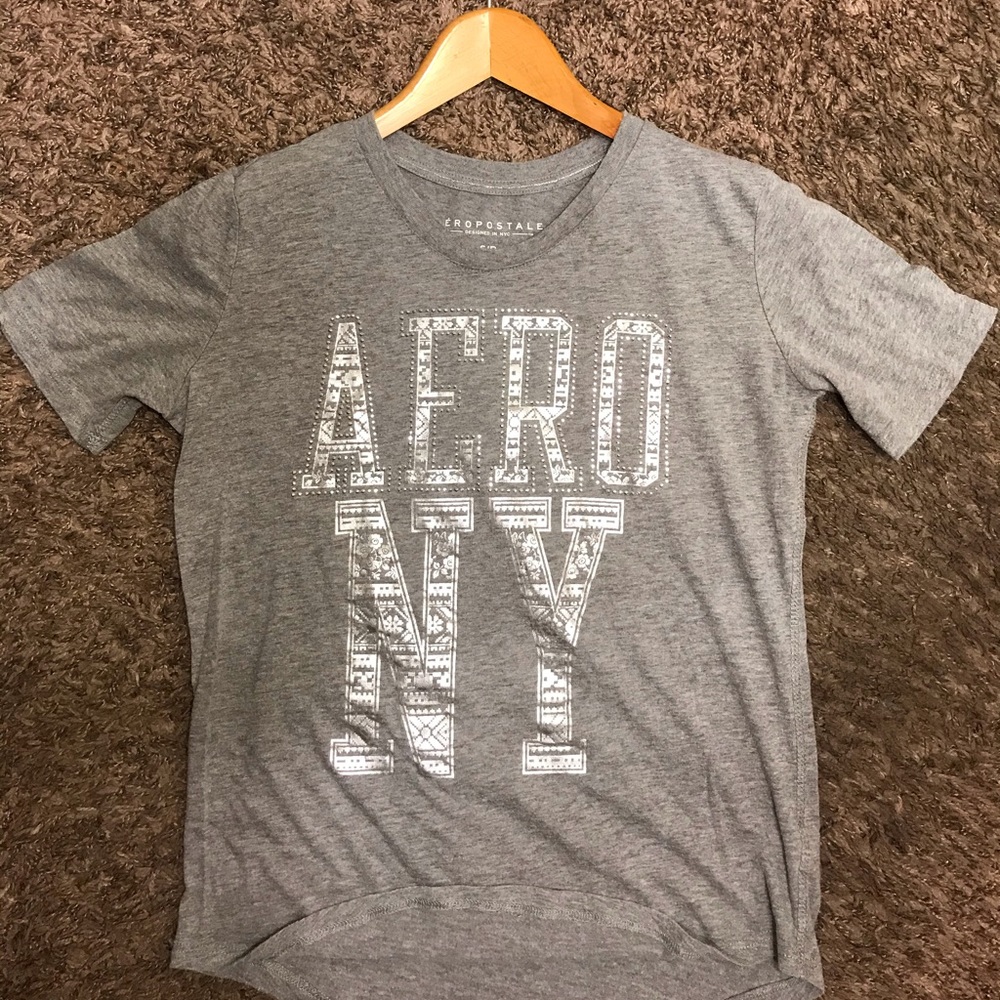 Aeropostal graphic T-Shirt - Gray